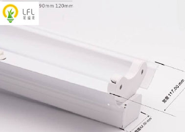 اتصالات نور باطن برای لوله T5 لوله، مواد پلاستیکی / مواد فلزی LED Batten Fitting
