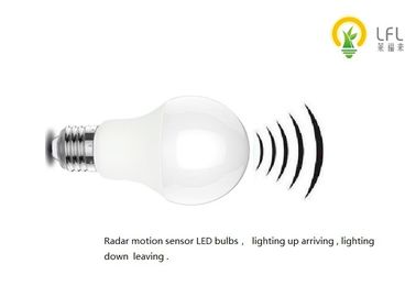 سنسور حرکت رادار با لامپهای هوشمند 7W 800lm A70 دارای چراغ روشنایی فوق العاده