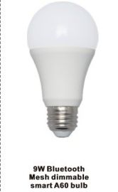 5000K لامپ های لامپ LED بلوتوث 4.1 کنترل هوشمند لامپهای 9W RGBW
