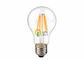 لامپ LED 130lm / W طلایی رشته ای، لامپ های LED صرفه جویی در انرژی با گواهینامه UL ES