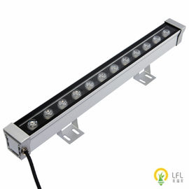 Anodized Surface Commercial LED Outdoor Lighting With Temepered Glass Lamp Body