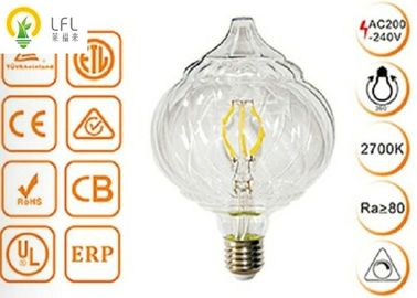 روشن شیشه ای تزئینی چراغ لامپ، تمیز کردن نوک کدو تنبل LED لامپ لامپ