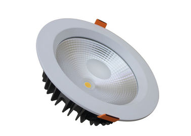Hotel / Mesuem Cob LED Downlight 5000K، 30W چراغ Downlights LED با راننده خارجی