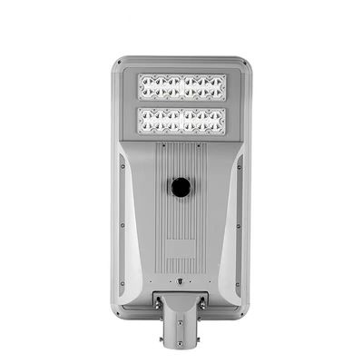 چراغ های بیرونی LED تجاری 200lm / W نور خیابان خورشیدی با پانل های تک کریستالی گزینه های قدرت سفارشی