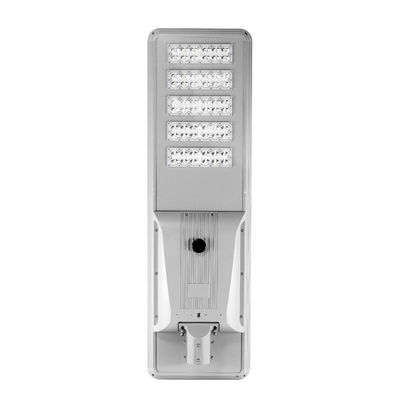 چراغ های بیرونی LED تجاری 200lm / W نور خیابان خورشیدی با پانل های تک کریستالی گزینه های قدرت سفارشی