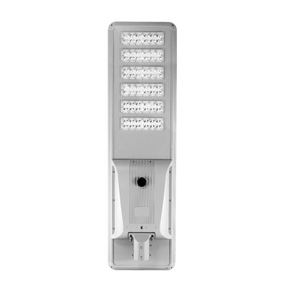 چراغ های بیرونی LED تجاری 200lm / W نور خیابان خورشیدی با پانل های تک کریستالی گزینه های قدرت سفارشی